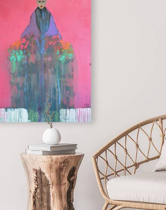 Contemporary abstract art  6 by Gela Mikava