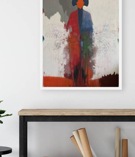 Contemporary abstract art  12 by Gela Mikava
