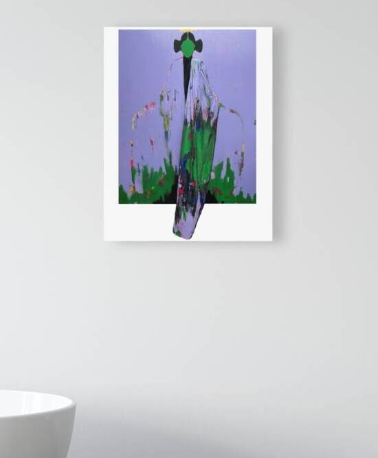 Contemporary abstract art  6 by Gela Mikava