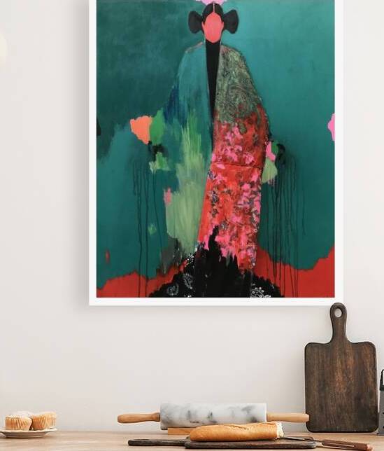 Contemporary abstract art  7 by Gela Mikava