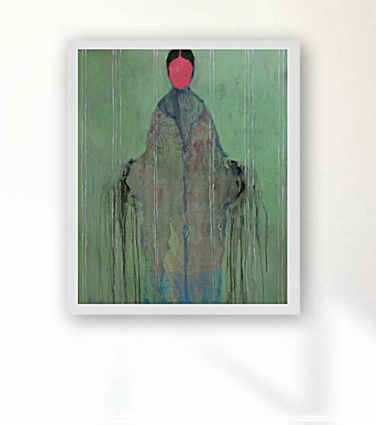 Contemporary abstract art  9 by Gela Mikava