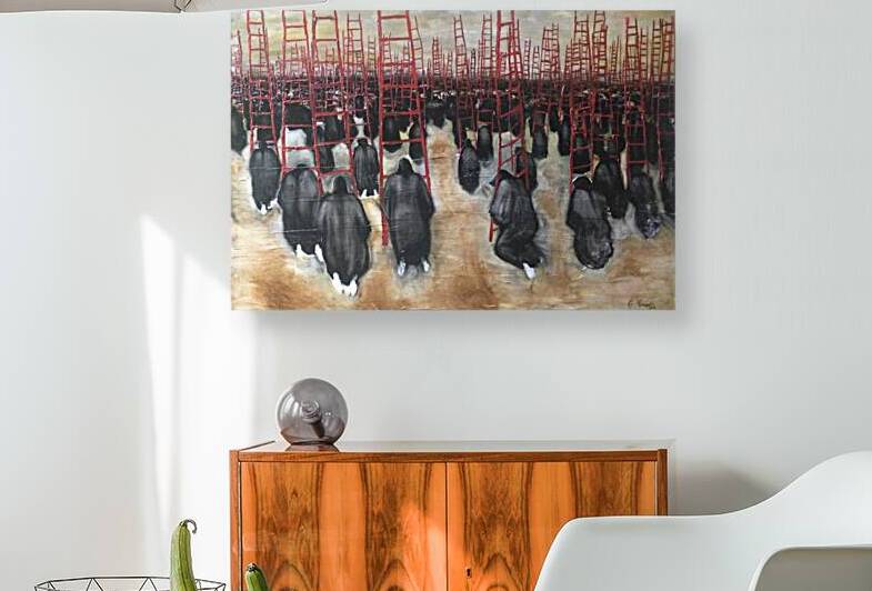 Contemporary abstract art  12 by Gela Mikava