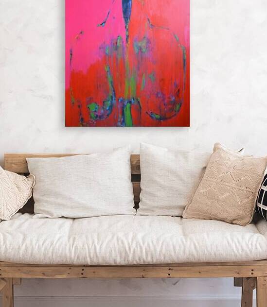 Contemporary abstract art  4 by Gela Mikava