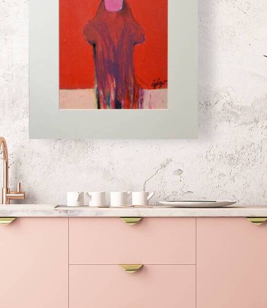 Contemporary abstract art  5 by Gela Mikava