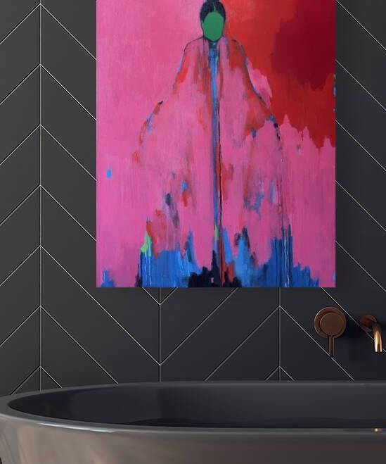 Contemporary abstract art  7 by Gela Mikava