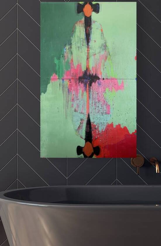 Contemporary abstract art  11 by Gela Mikava