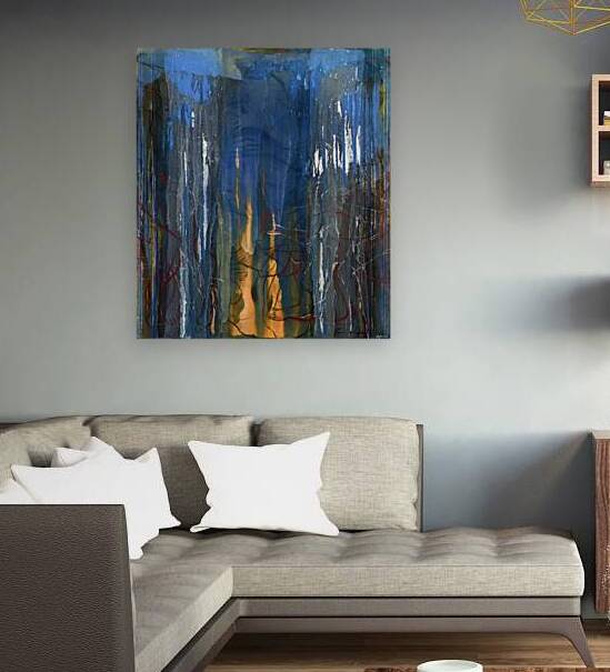 Contemporary abstract art  9 by Gela Mikava