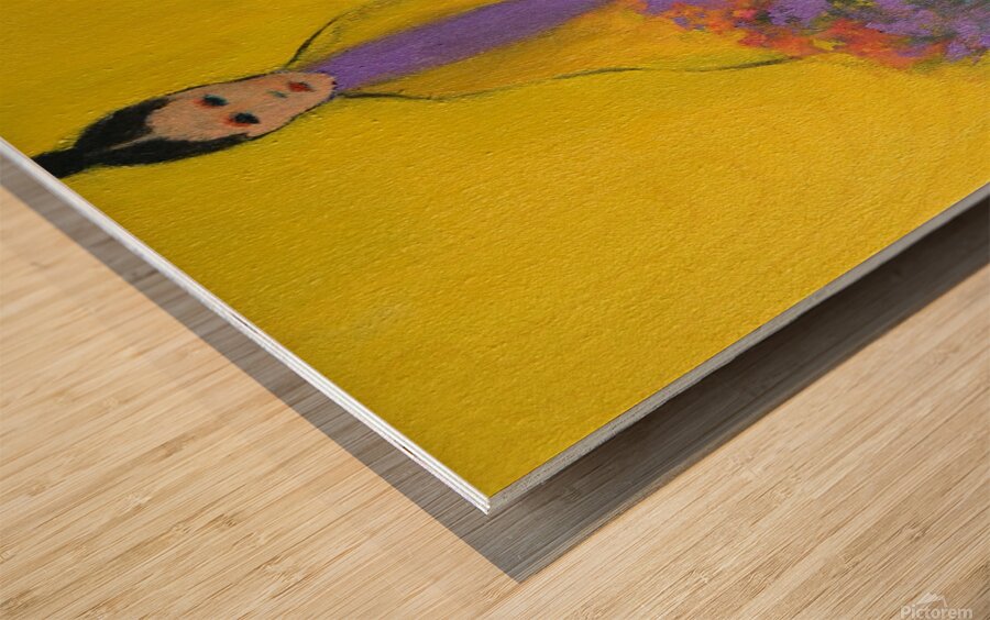 Contemporary abstract art  13 Wood print