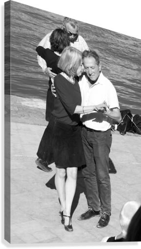 Salsa de la Seine Canvas Print