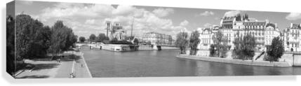 Ile de la Cite Canvas Print