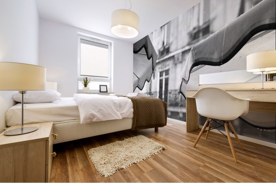 Refuge from the Rain Mural print