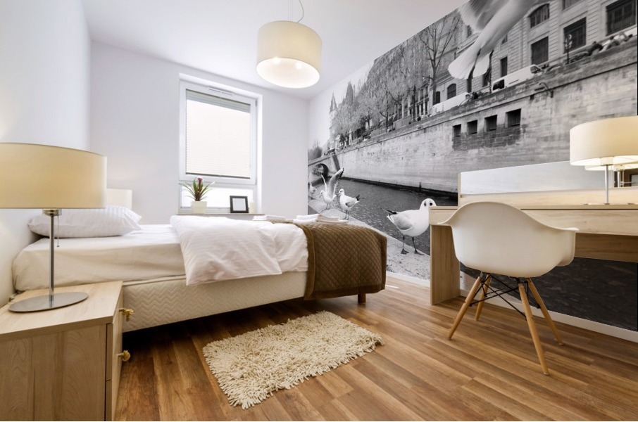Les Oiseaux Mural print