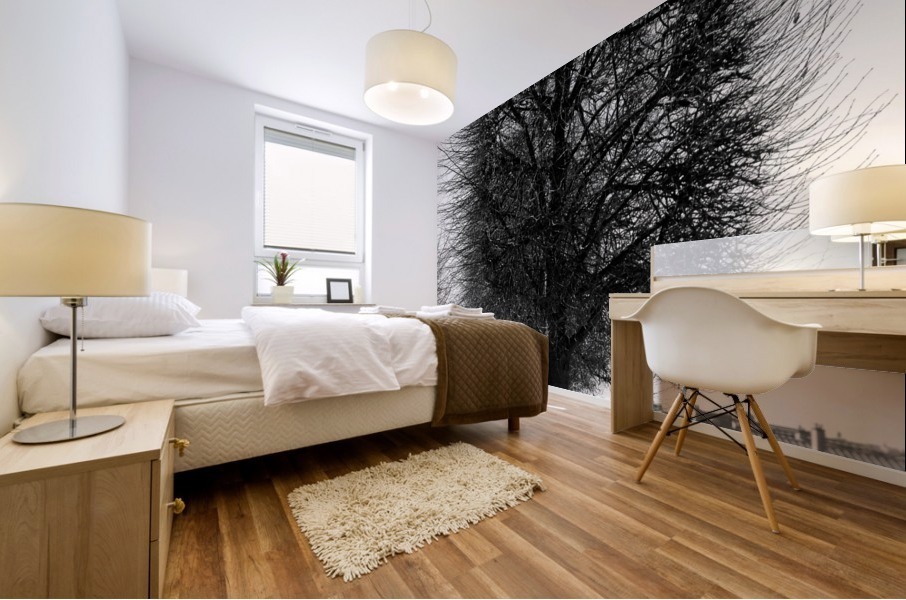 A Winters Day Mural print