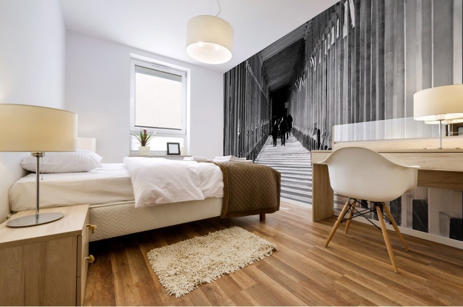 Les Arcades Mural print