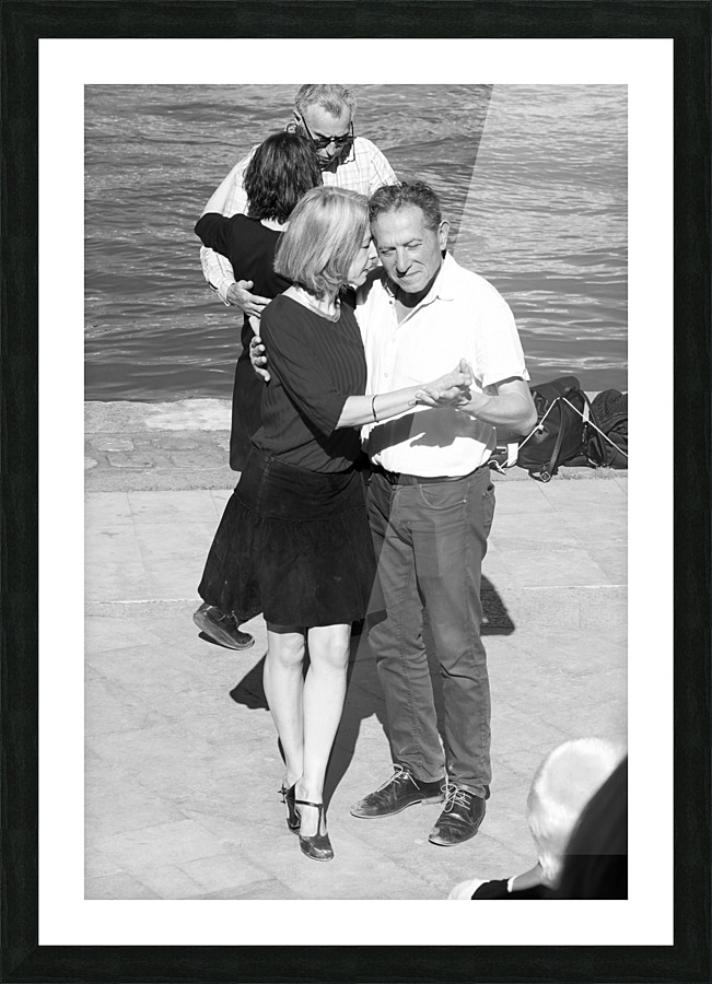 Salsa de la Seine Picture Frame print