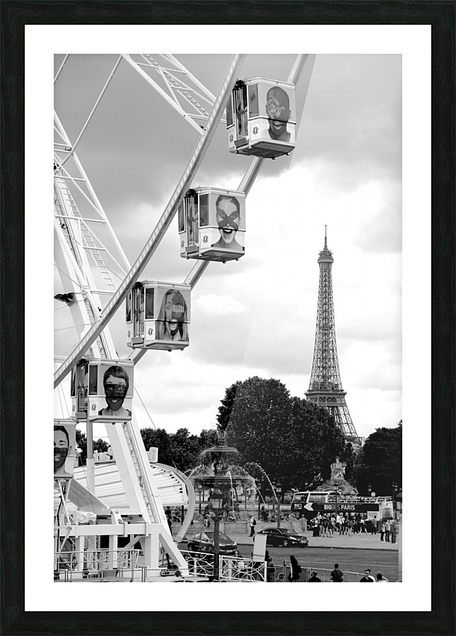 La grande roue Picture Frame print