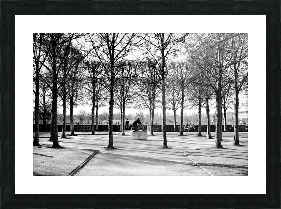 Reflection de la Nuit Picture Frame print