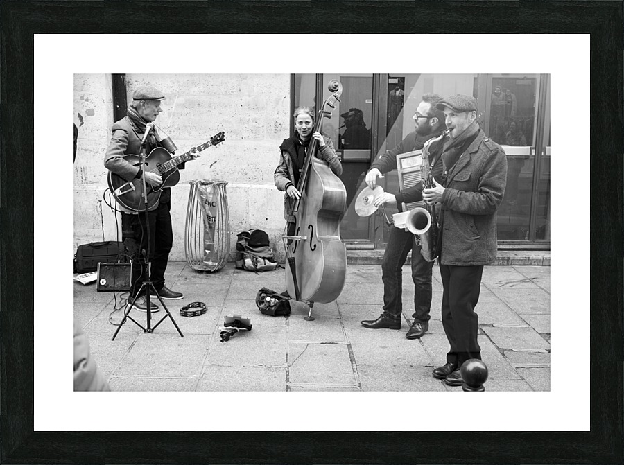Musique le Dimanche Picture Frame print