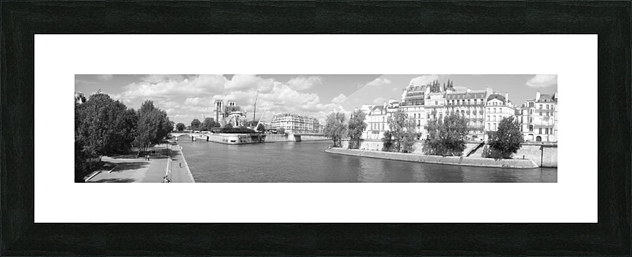 Ile de la Cite Picture Frame print