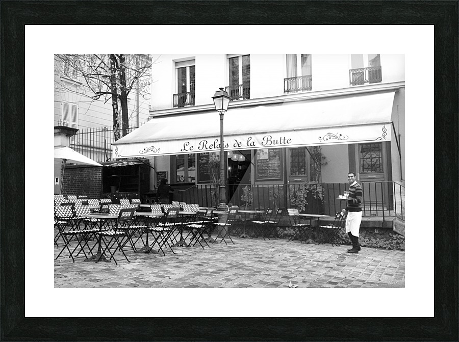 Les Abesses Picture Frame print