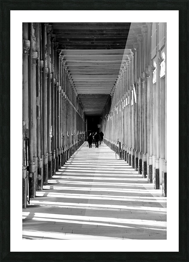 Les Arcades Picture Frame print
