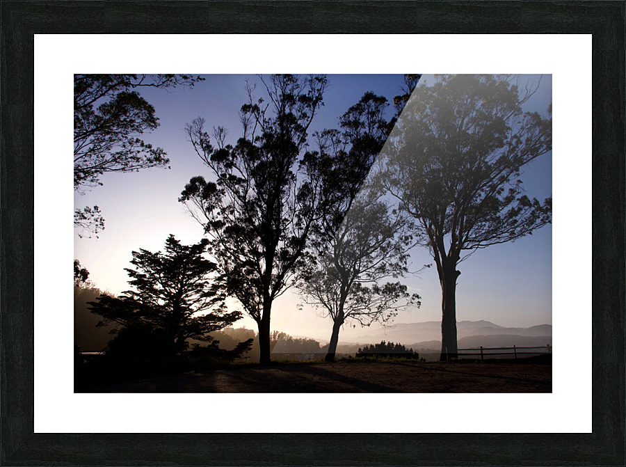 Sunset at Tank Hill II Picture Frame print