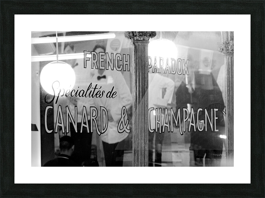 French Paradox Picture Frame print