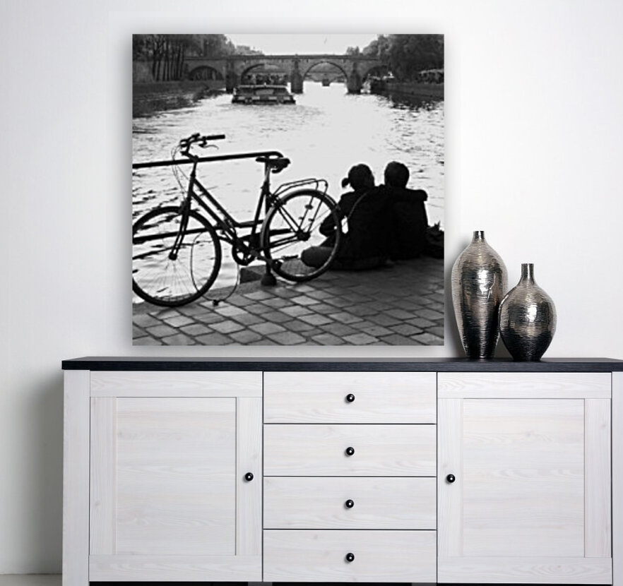 Couche du Soleil - La Seine Reproduction