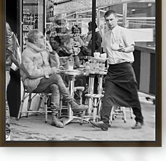 Cafe en face de Drouot Reproduction