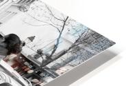 Street Life in Le Marais HD Metal print