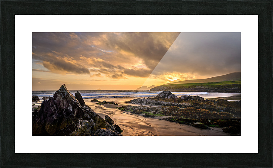Rocky Beach Picture Frame print