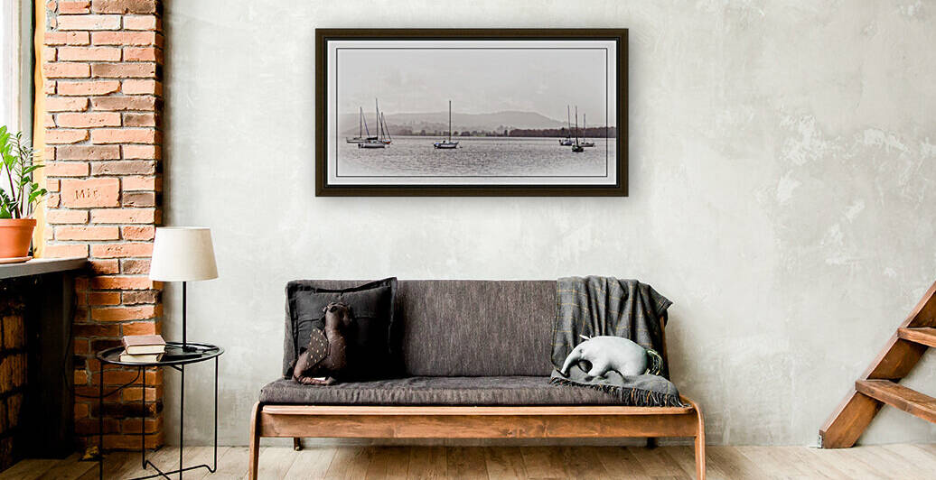 Sail Boats on Windermere by Tony Steinberg Photography