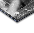 Cape Disappointment Battery 247 steps in B&W Acrylic print