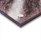 Silhouetted trees Ilwaco Harbor Acrylic print