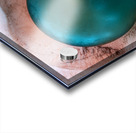 Glass float in shell Acrylic print