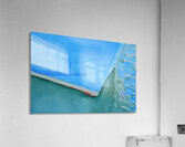 Boat and reflections Acrylic Print