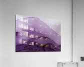 Misty Mountain Purple Acrylic Print