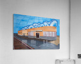 Art Deco Train Station Acrylic Print