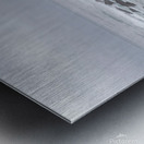 Point Arena Lighthouse with dramatic rocks Metal print