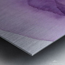 Misty Mountain Purple Metal print