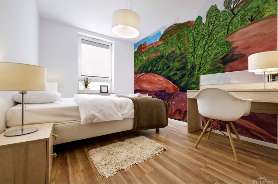 Sedona landscape Mural print
