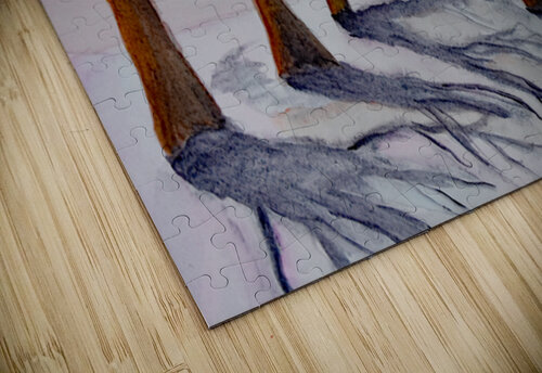 Winter trees Lisa von Biela puzzle