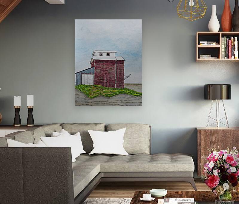 Wooden Grain Elevator Reproduction