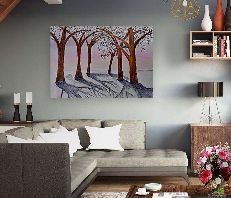 Winter trees Reproduction