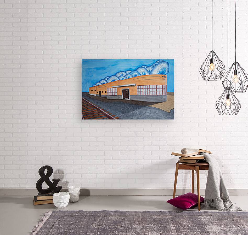 Art Deco Train Station Reproduction