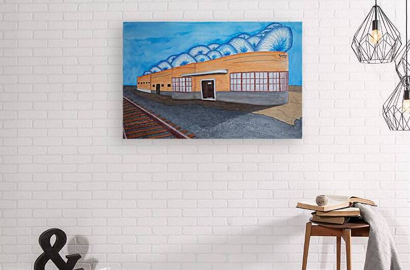 Art Deco Train Station Reproduction