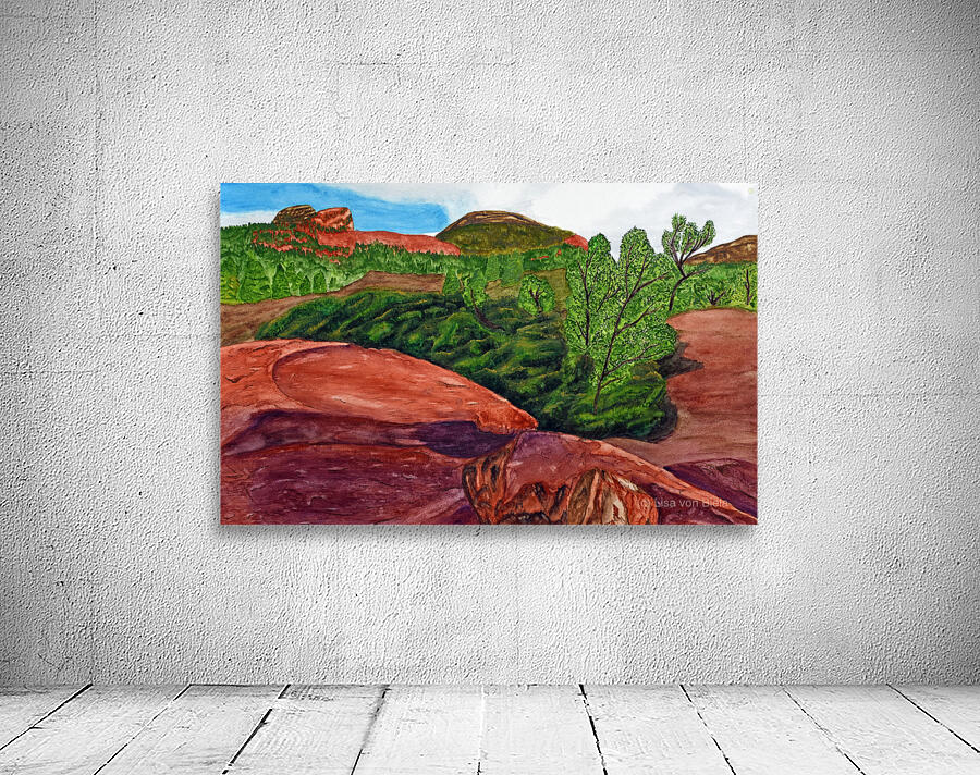 Sedona landscape Wall Preview