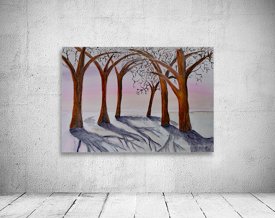 Winter trees Wall Preview