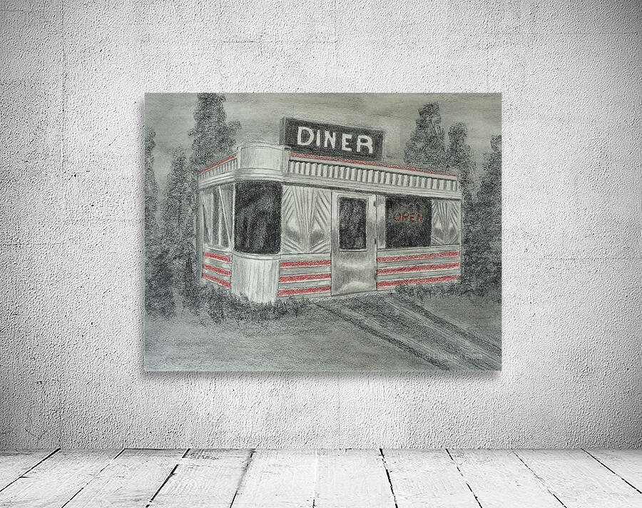Graphite diner Wall Preview