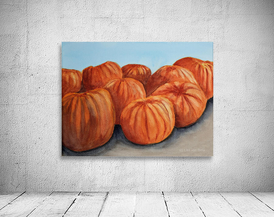 Fall pumpkins Wall Preview